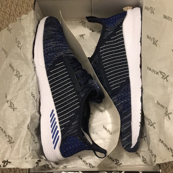 X-RAY MENS KNIT RUNNER.  SIZE 8/EU41 BLUE - Picture 4 of 4